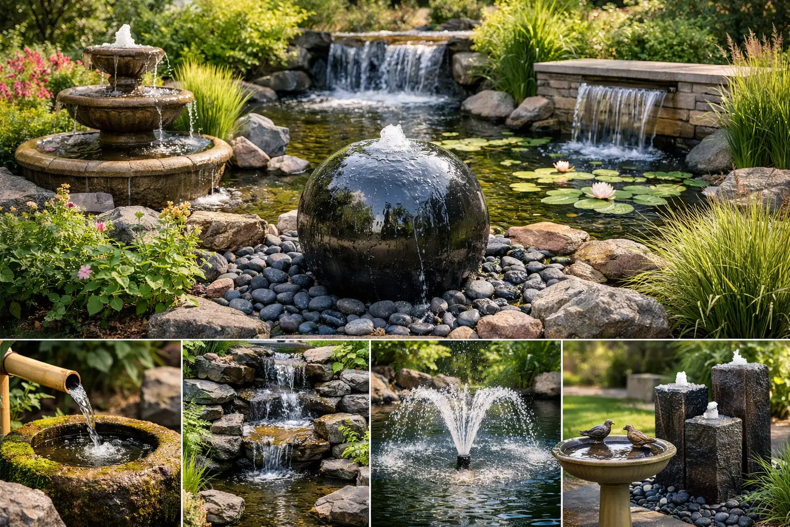 8 Best Garden Water Features for Your Backyard