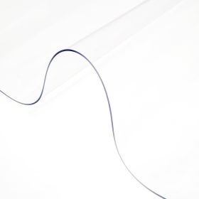 Plastic Table Cover, 42"x80"x0.08", Transparent PVC Table Protector, Rectangle Clear Desk Mat